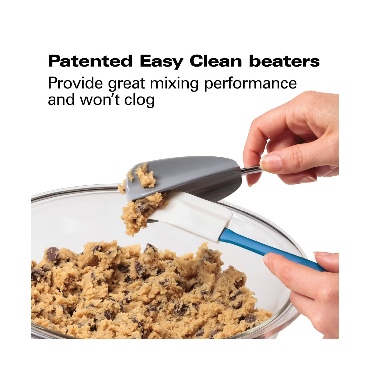 Hand Mixer – 7 Speed Dig Hand Mix with Easy Beaters 62663 – Stainless Steel