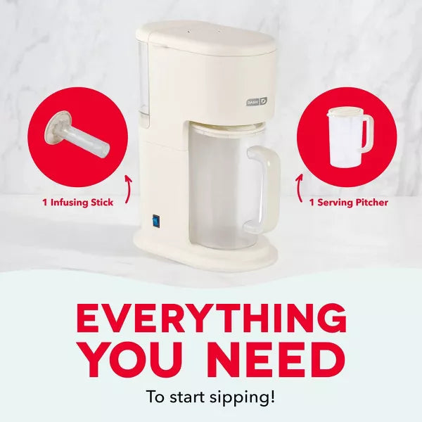 Cold Brew Coffee Maker – Summer Sippers Iced Tea & Coffee Maker – Cream