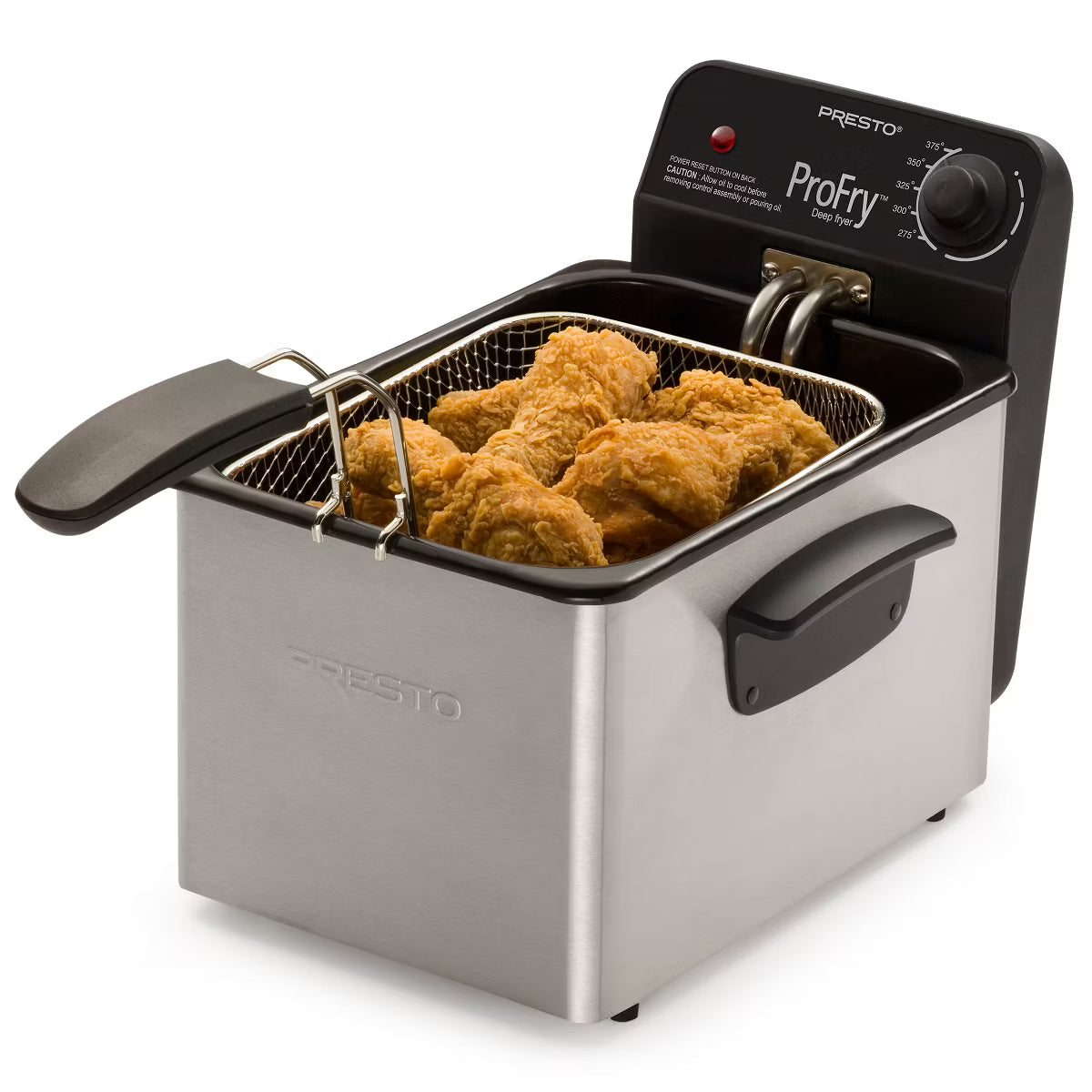 Deep Fryer – ProFry 8-Cup Deep Fryer with 1800-Watt – Silver