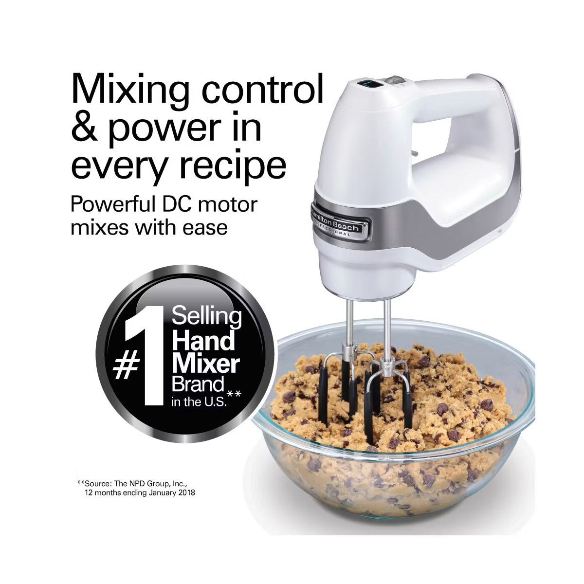 Hand Mixer – 7 Speed DC Hand Mixer 62656 – Stainless Steel