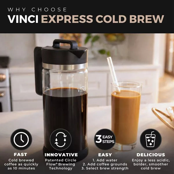 Cold Brew Coffee Maker – 1.4L Express Cold Brew Coffee Maker – 1.4L