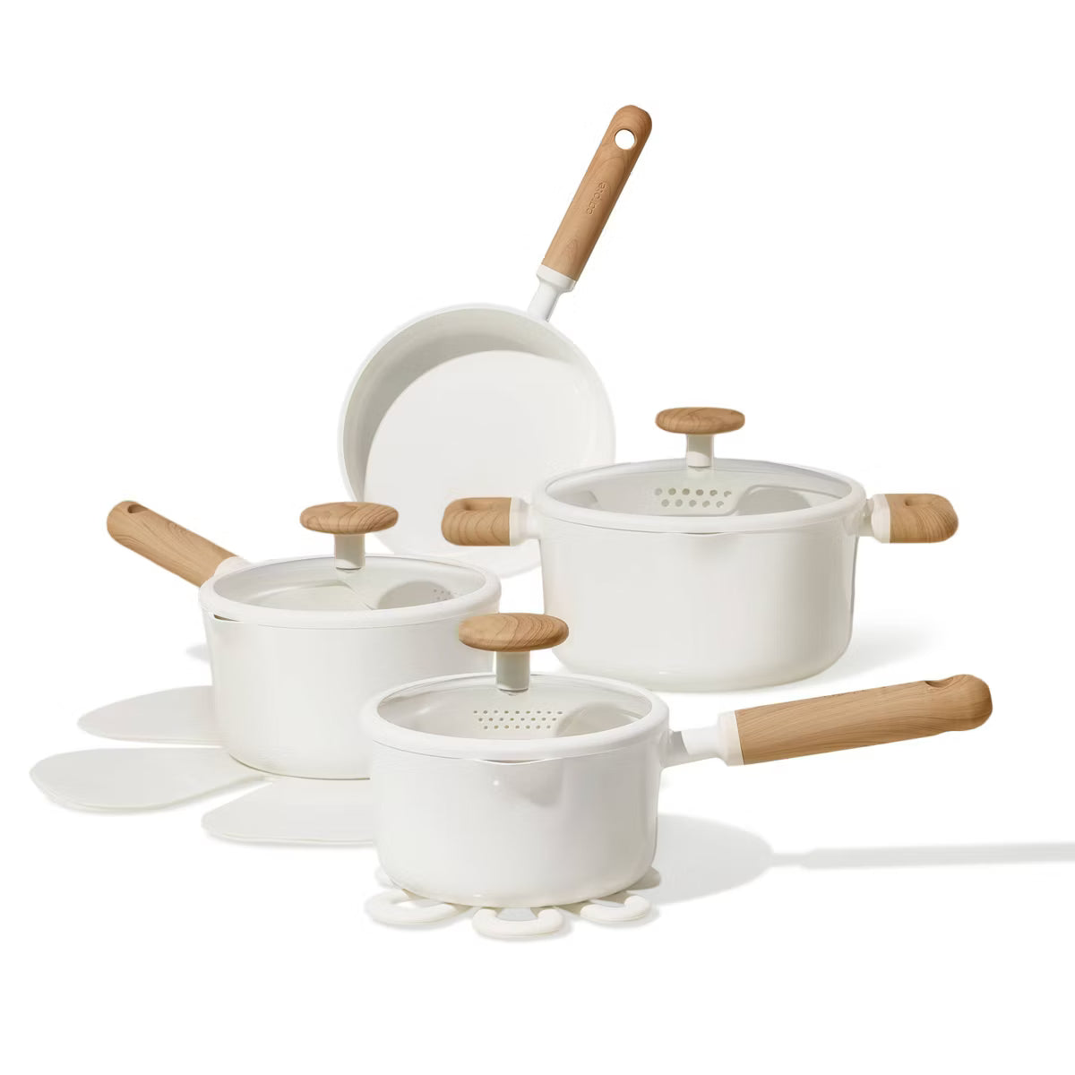 Cookware Set – 11pc Ceramic Nonstick Cookware Set 4.44 out of 5 stars – Cream