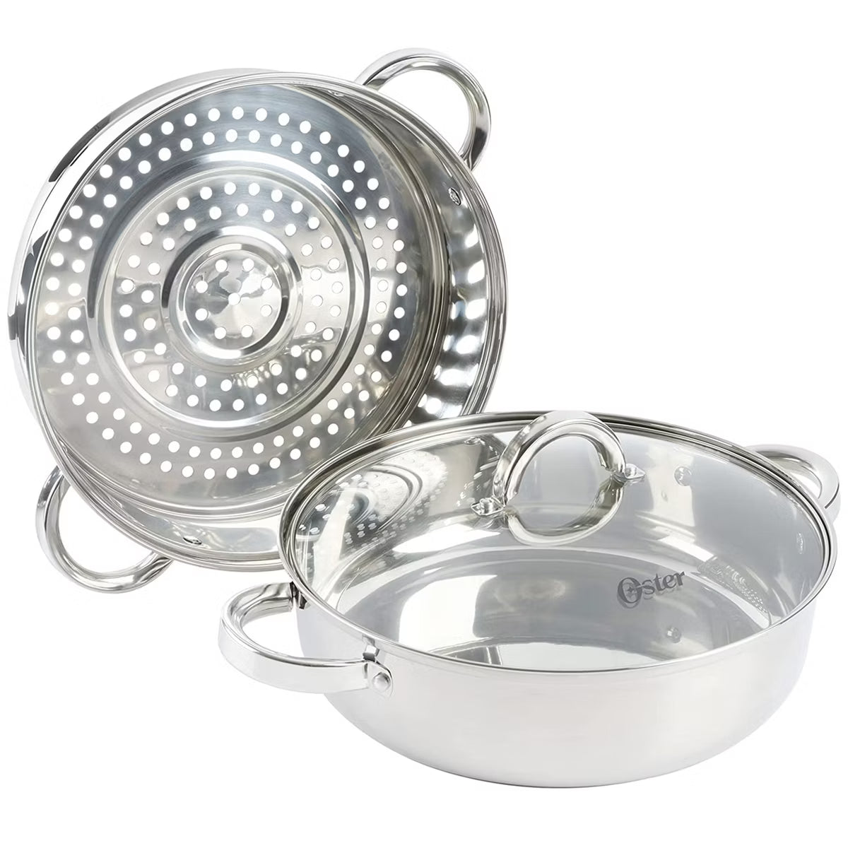 Stovetop Steamer – 3 Piece 11 Inch Everyday Pan – Span