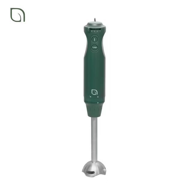 Blender Handheld with Shaft 500W Hand Blender for Kitchen – Green