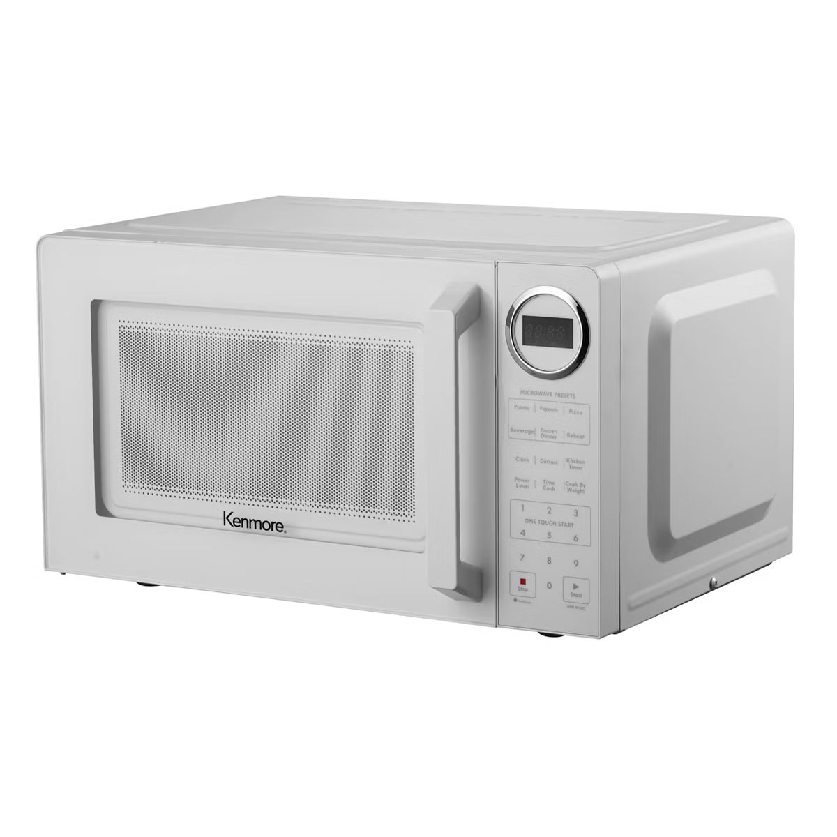 Microwave Oven – 900W Countertop Microwave – White
