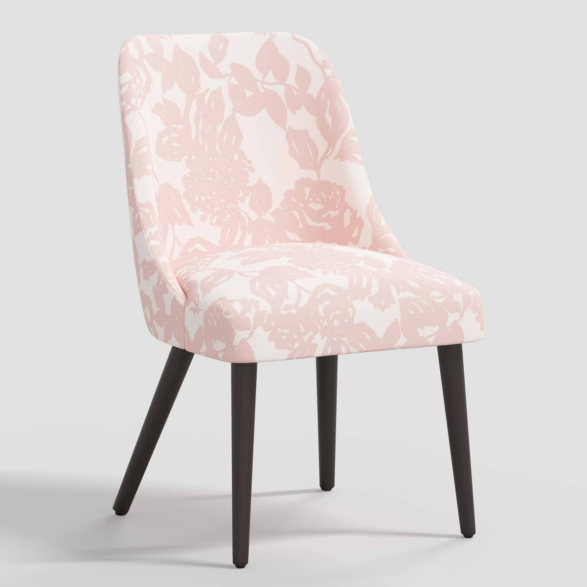 Dining Chair – Culinvaro Geller Modern Dining Chair in Abstract Rose Pink