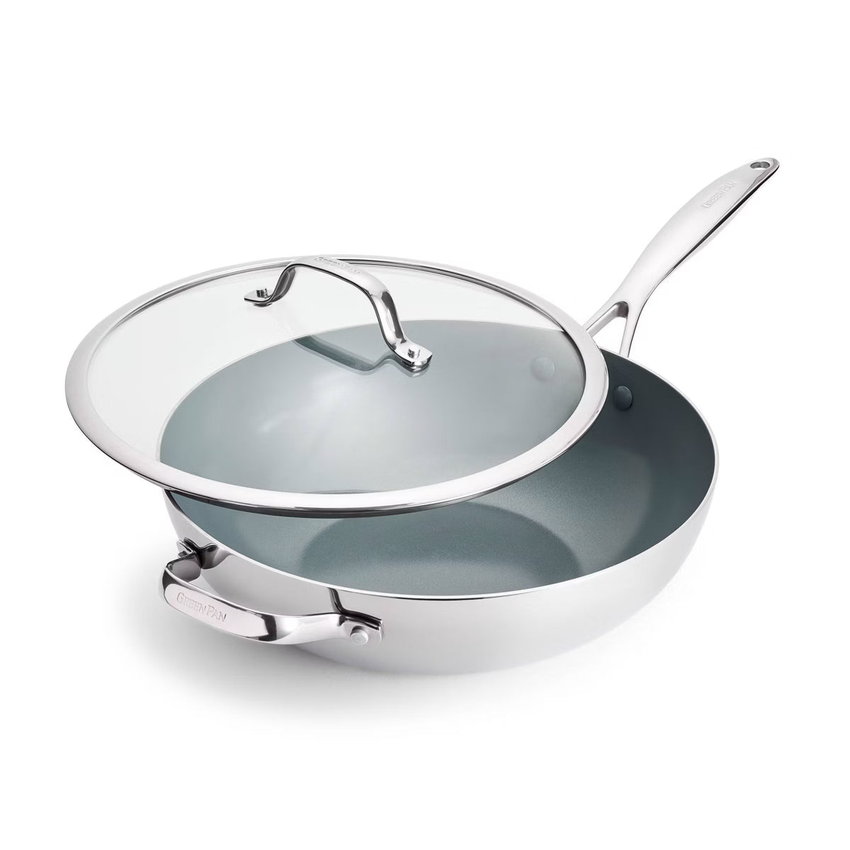 Wok – 2" Valencia Pro Wok – Stainless Steel