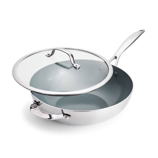 Wok – 2" Valencia Pro Wok – Stainless Steel
