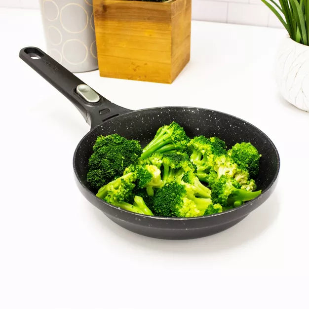 Cookware Set – 9Pc Non-stick Cast Aluminum Master Cookware Set – Black