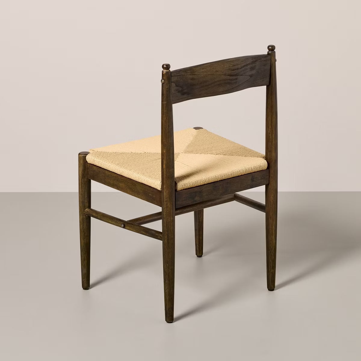 Dining Chair – Culinvaro Woven Dining Chair Aged Oak