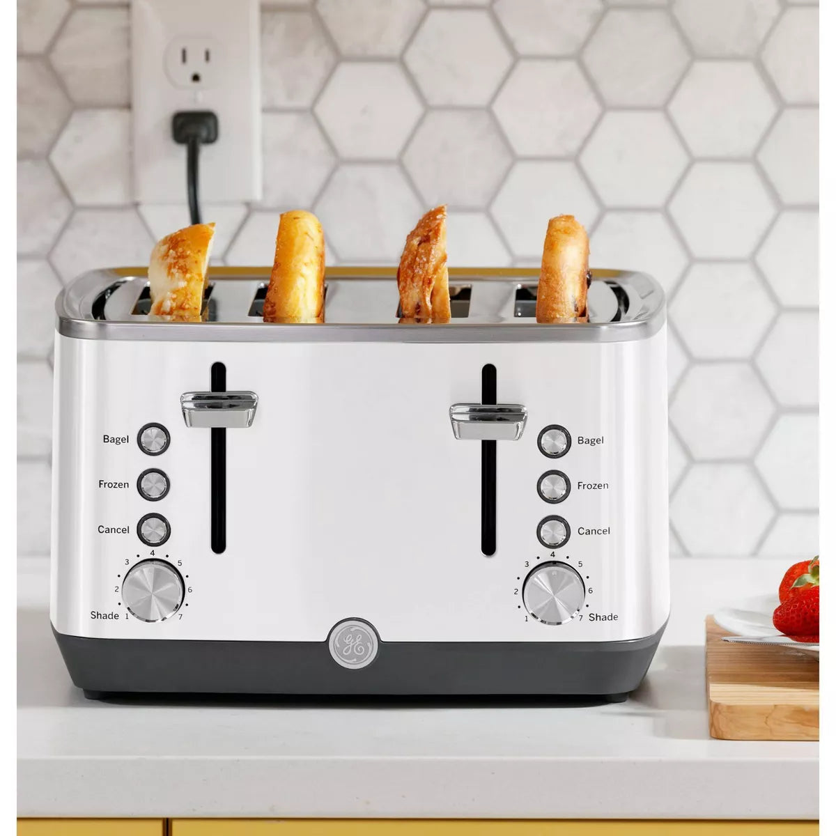 Toaster – 4 Slice Toaster – White
