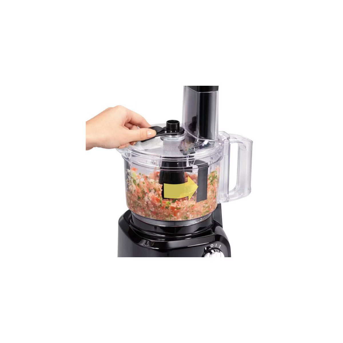 Food Processor – Bowl Scraper Food Processor – Black