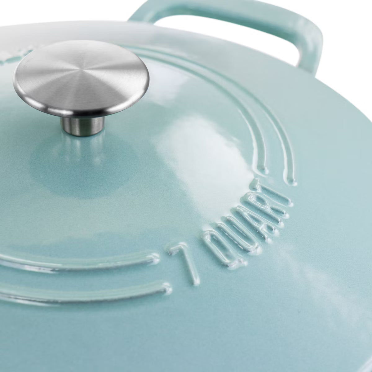 Dutch Oven – Enameled Cast Iron 7 Quart Dutch Oven – Blue