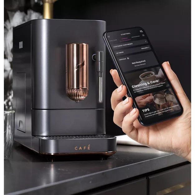 Espresso Machine – Automatic Espresso Machine + Frother Matte – Matte Black