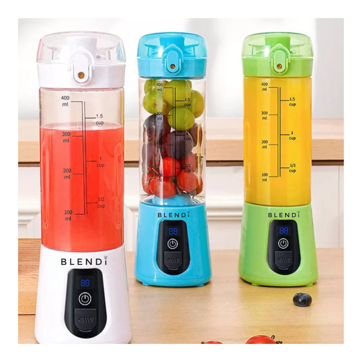 Personal Blender – Personal Blender, 17oz Capacity, 70W – White