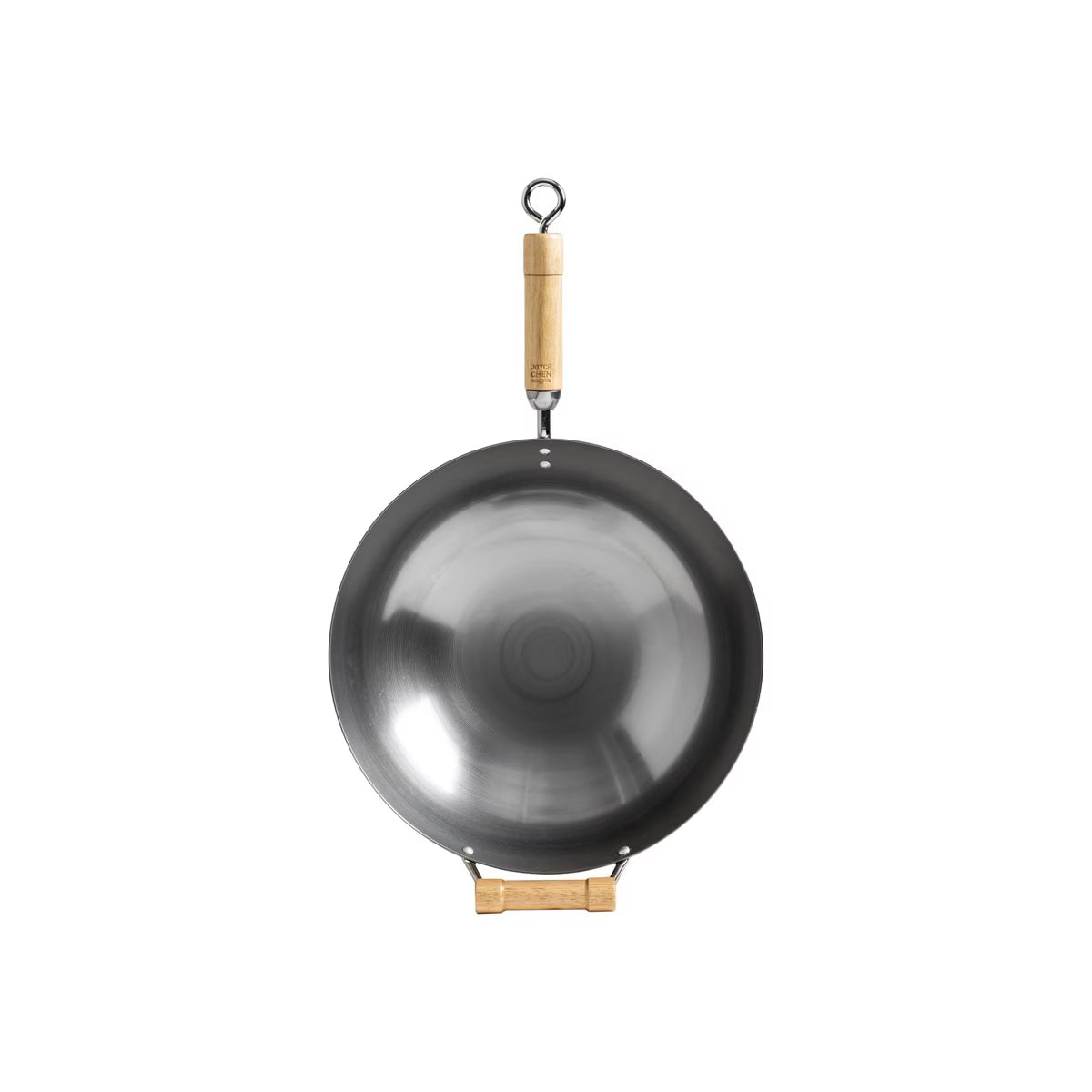 Wok – 4-Inch Round Bottom Carbon Steel Wok – Silver