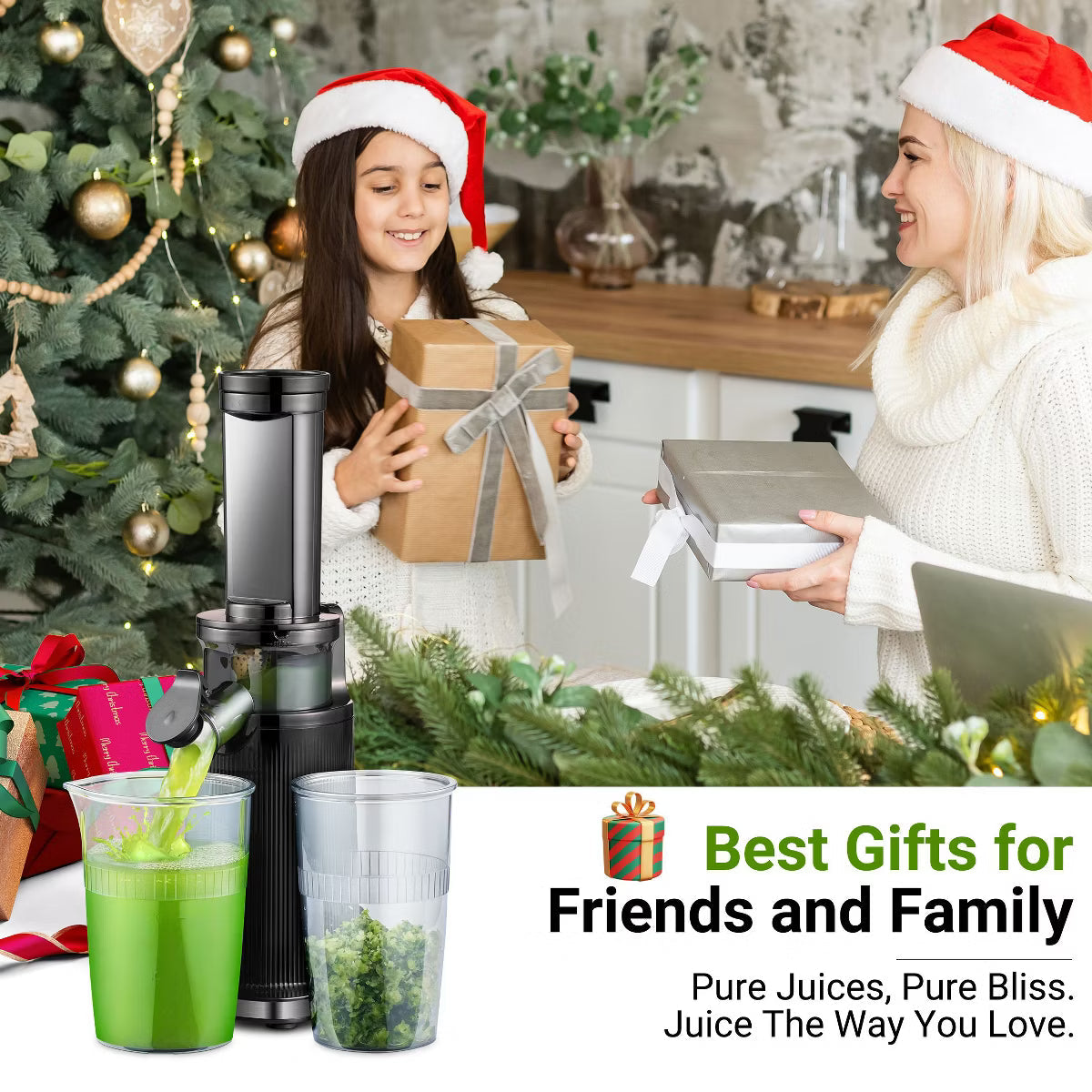 Juicer – 160W Pure Motor, Reverse Function – Black