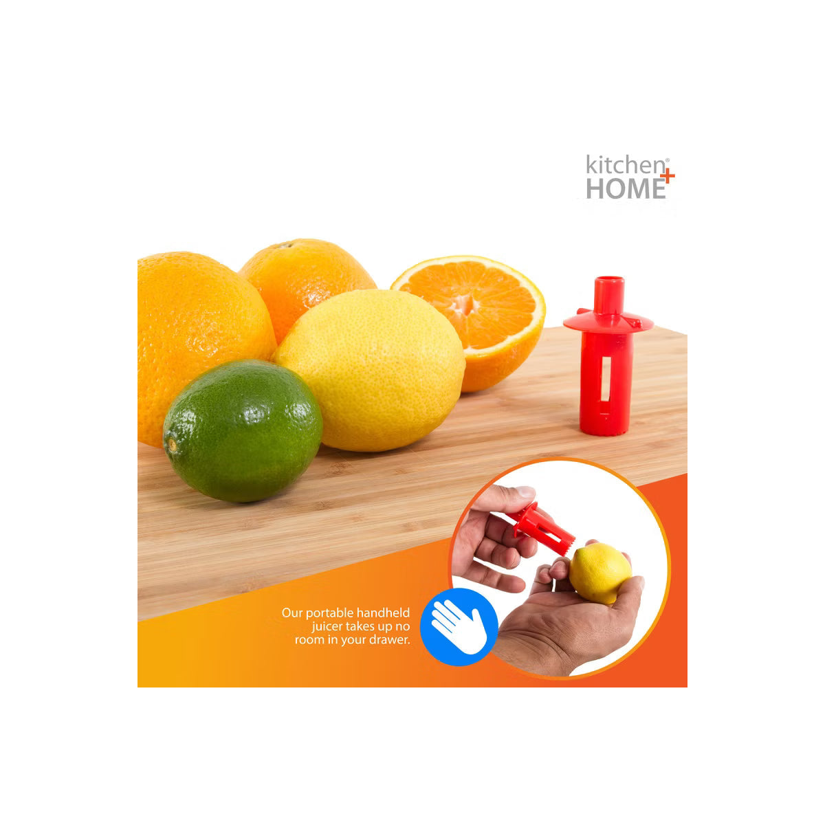 Kitchen Tool – ortable Juicer and Corer 3 Pack – Red