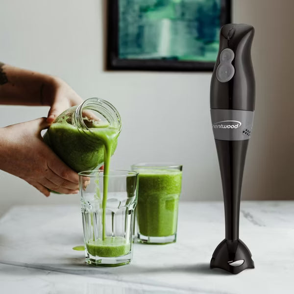 Immersion Blender – 2 Speed 200W Hand Blender – Black