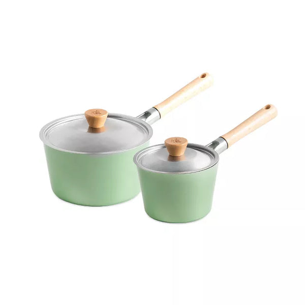 Cookware Set – Cookware 4 Piece Saucepan Set – Green
