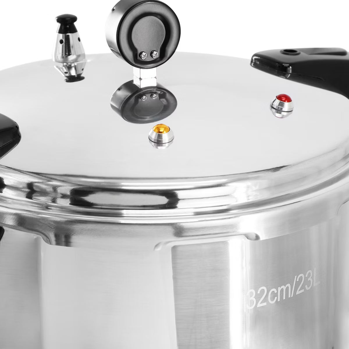 Pressure Cooker – f 24 Quart Large Capacity Aluminum Stovetop Pressure Cooker – White