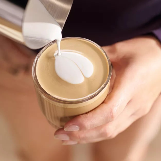 Espresso Machine – Latte Automatic Coffee and Espresso Machine Milky – Milky White