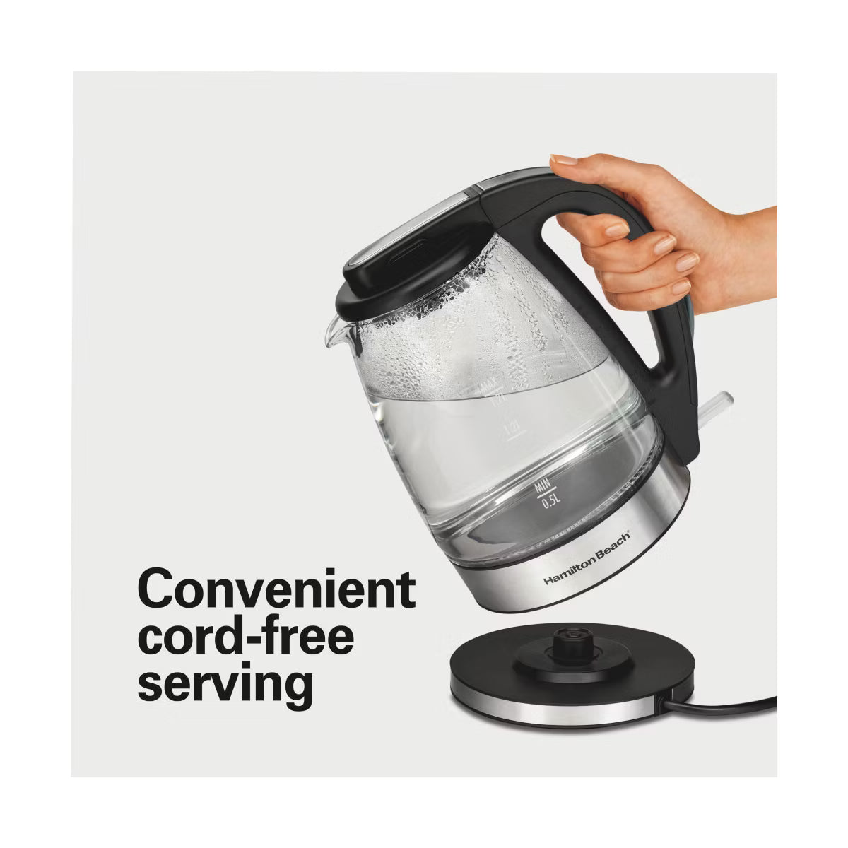 Electric Kettle – Culinvaro 1.7L Illuminated Glass Kettle - 40869: Electric Water Boiler