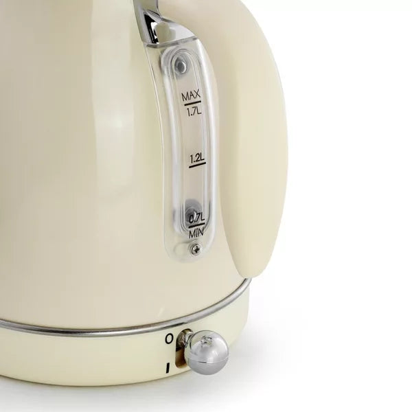 Toaster – 1.8 Quart Electric Tea Kettle and 2 Slice Toaster Combo – Beige