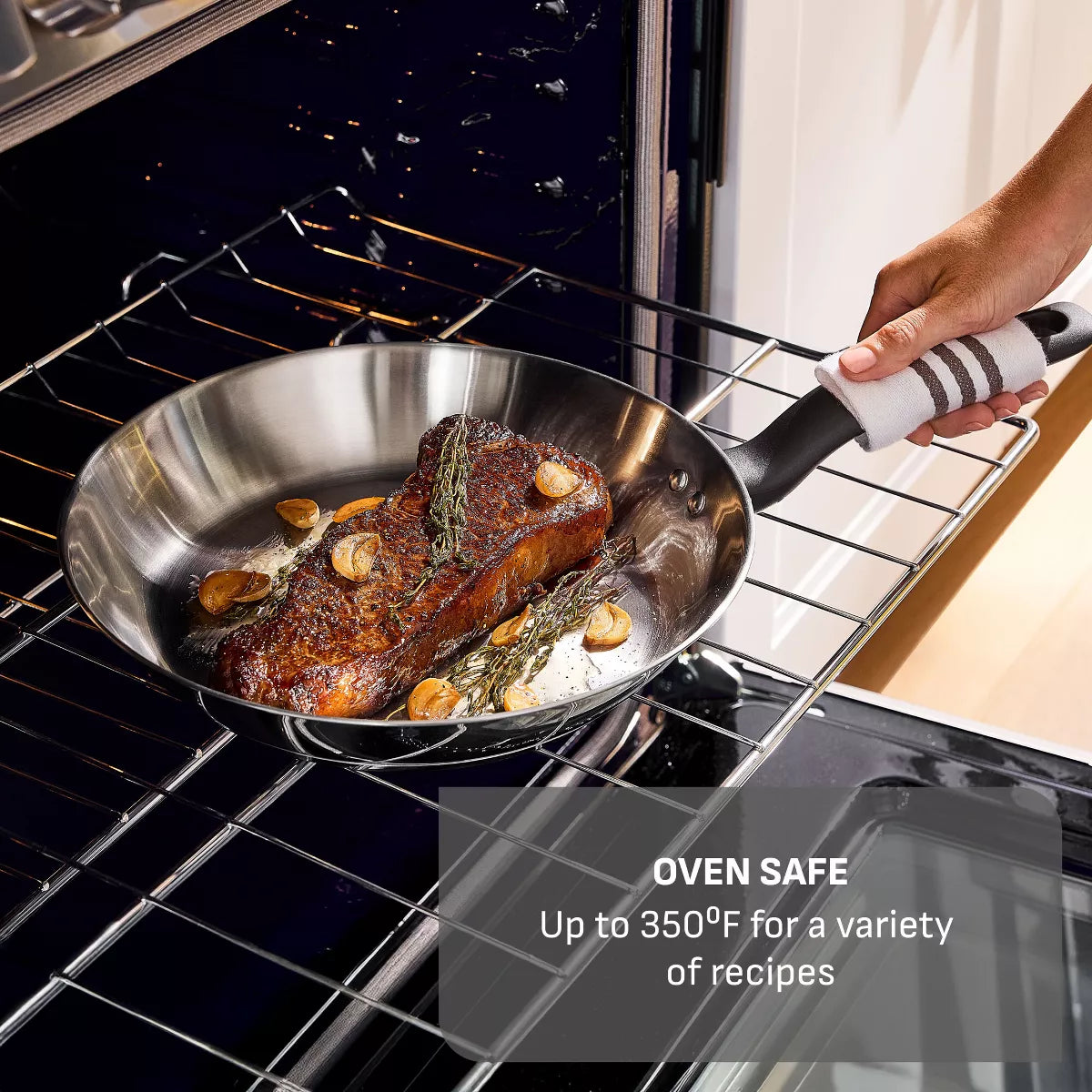 Frying Pan – Simply Cook 11" Fry Pan with Lid – Silver