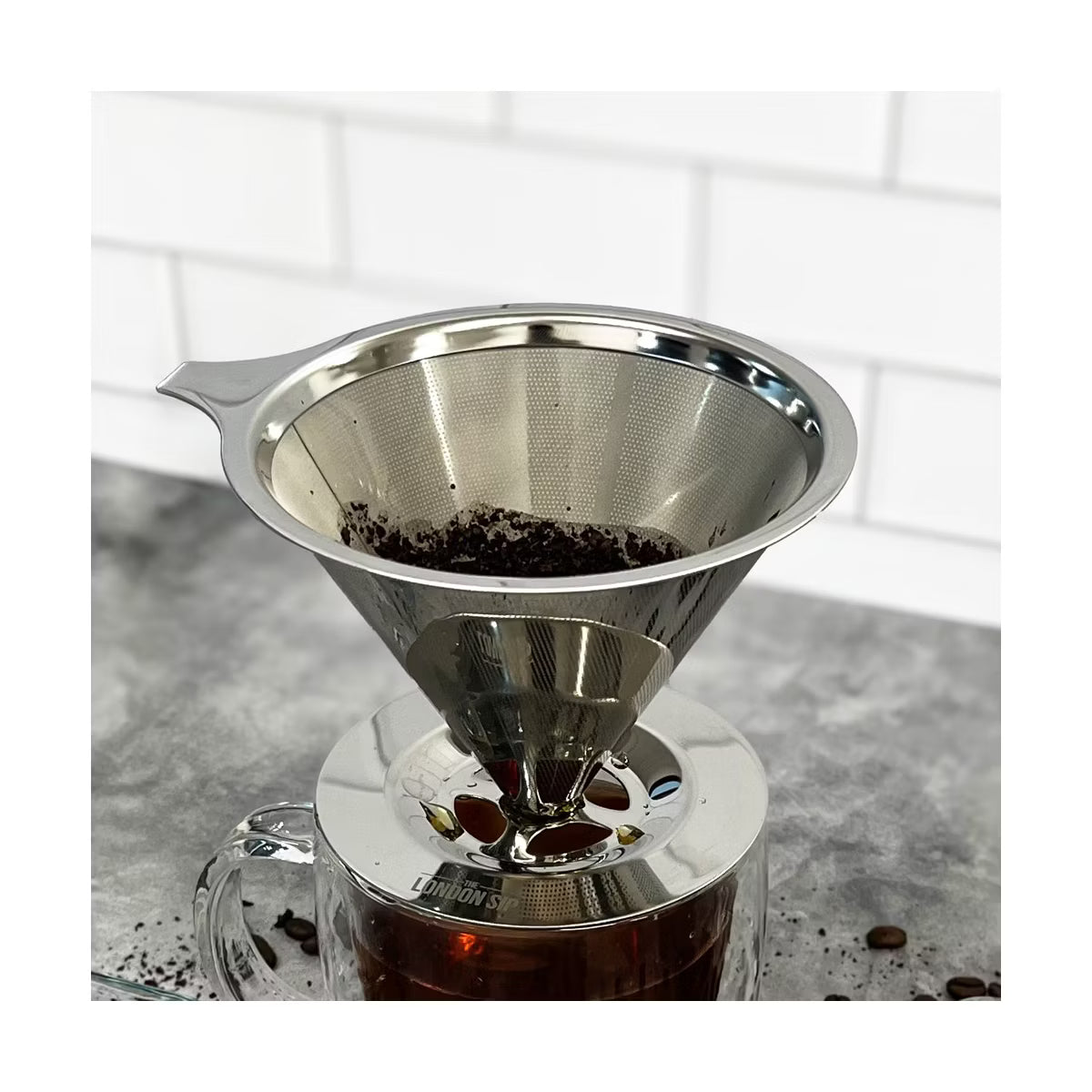 Coffee Dripper – Culinvaro Stainless Steel Coffee Dripper, 1-4 Cup