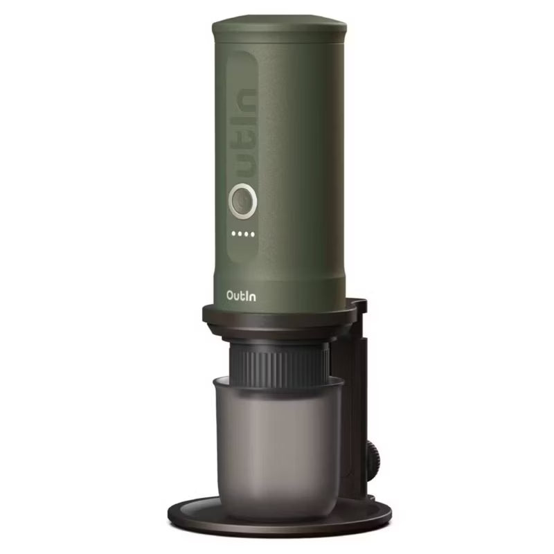 Nano Portable Electric Espresso Machine with Universal Coffee Stand – Space Gray