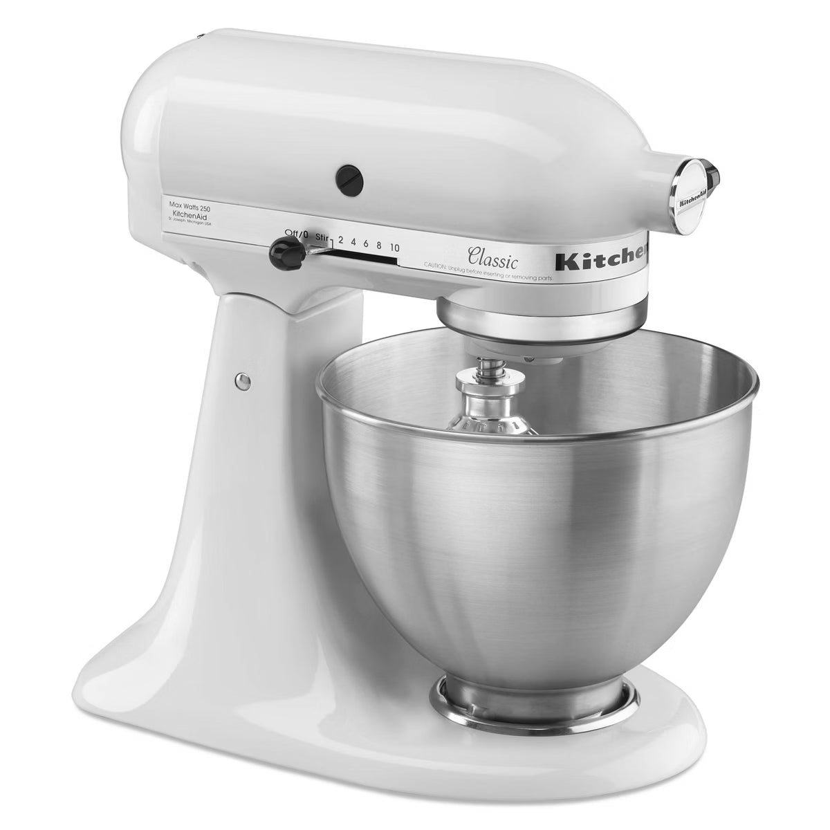 Stand Mixer – Classic 4.5qt Stand Mixer – Stainless Steel