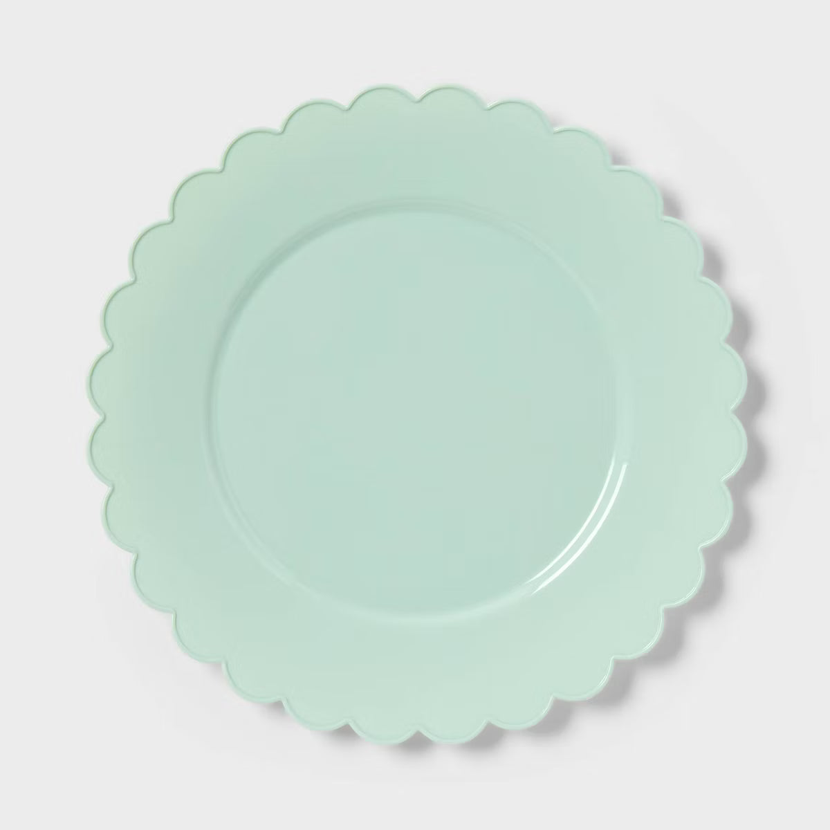 Dinner Plate – Culinvaro 8ct Sage Green Scallop Dinner Plastic Plates