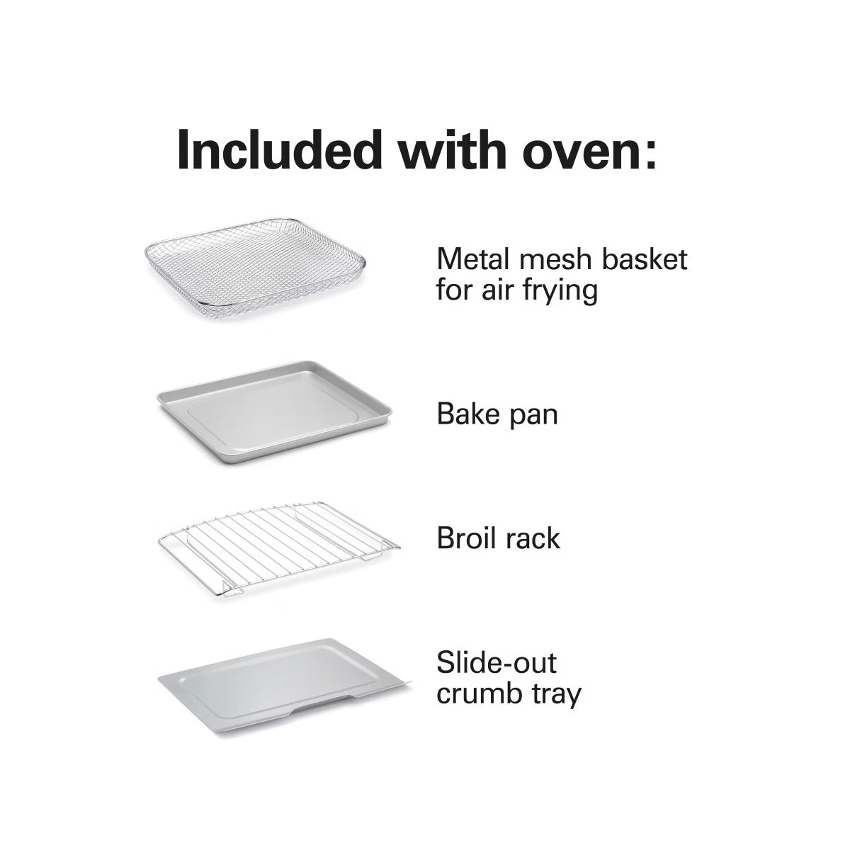 Toaster Oven – Sure-Crisp Air Fry Toaster Oven 31403 – Silver