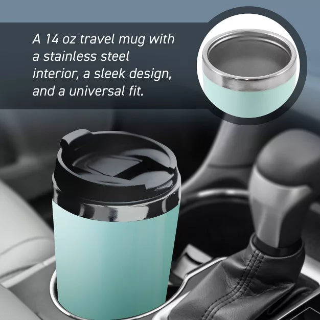 Single-Serve Coffee Maker – ersonal Coffee Maker with Thermal Travel Mug – Stainless Steel