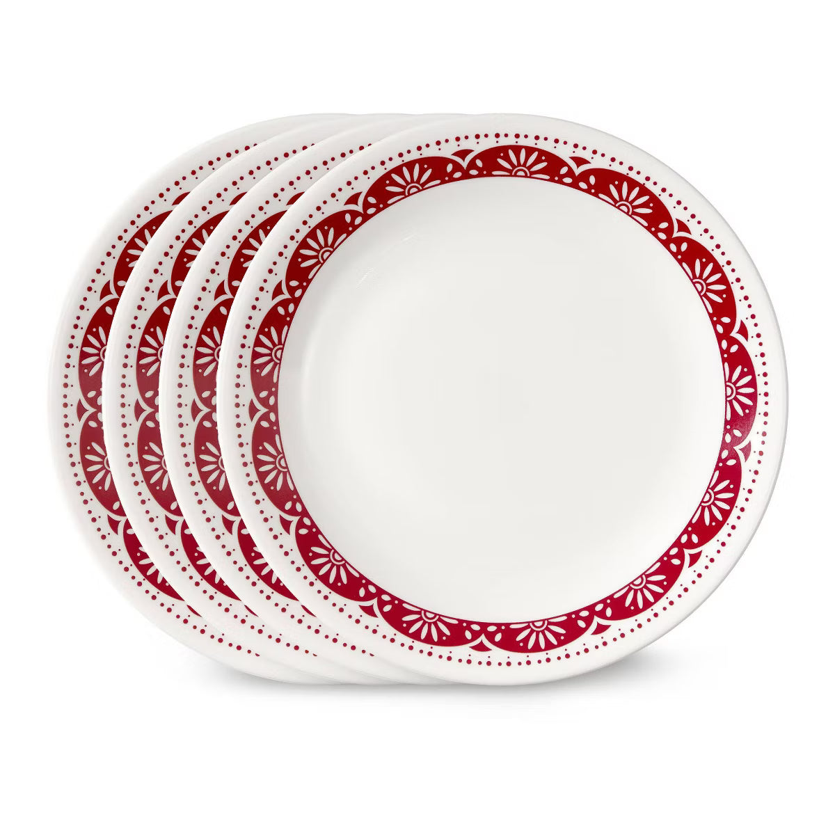 Lunch Plate – Culinvaro 4pk Sadie Lunch Plates