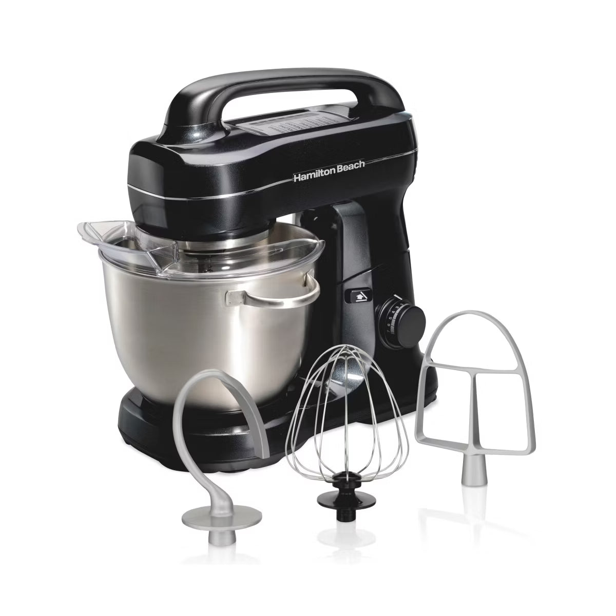 Stand Mixer – 7-Speed Hand Mixer - : 300W Metal Stand Mixer – Black