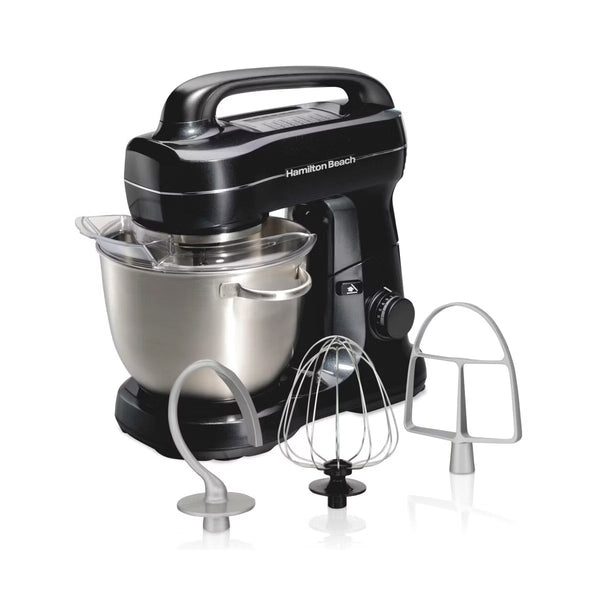 Stand Mixer – 7-Speed Hand Mixer - : 300W Metal Stand Mixer – Black