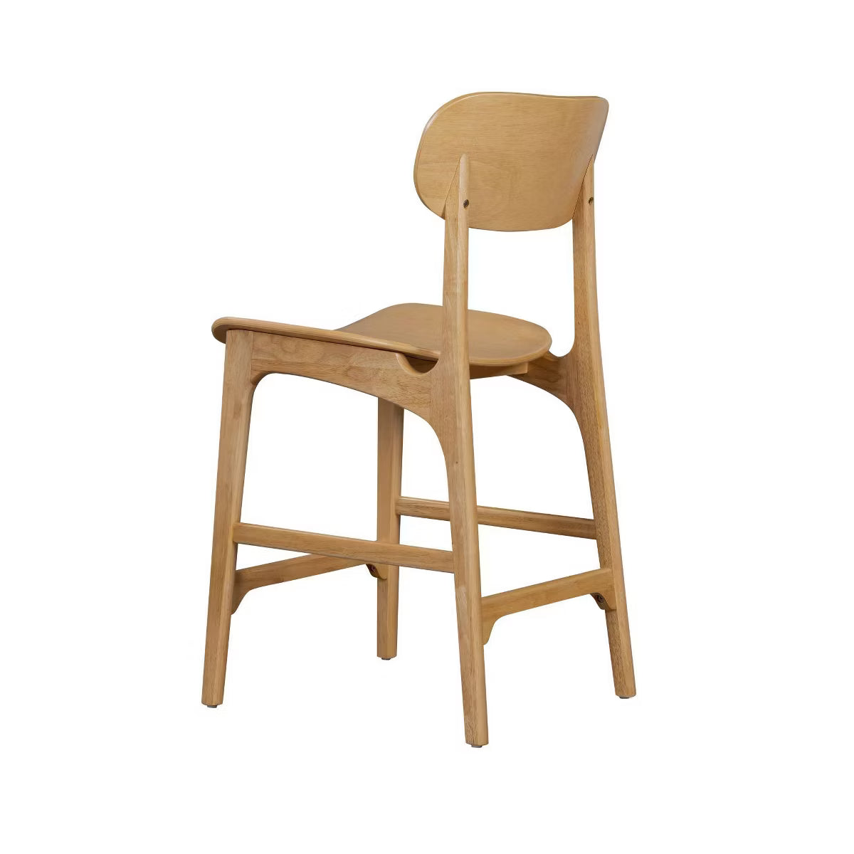 Solvang Wood Counter Height Barstool Natural