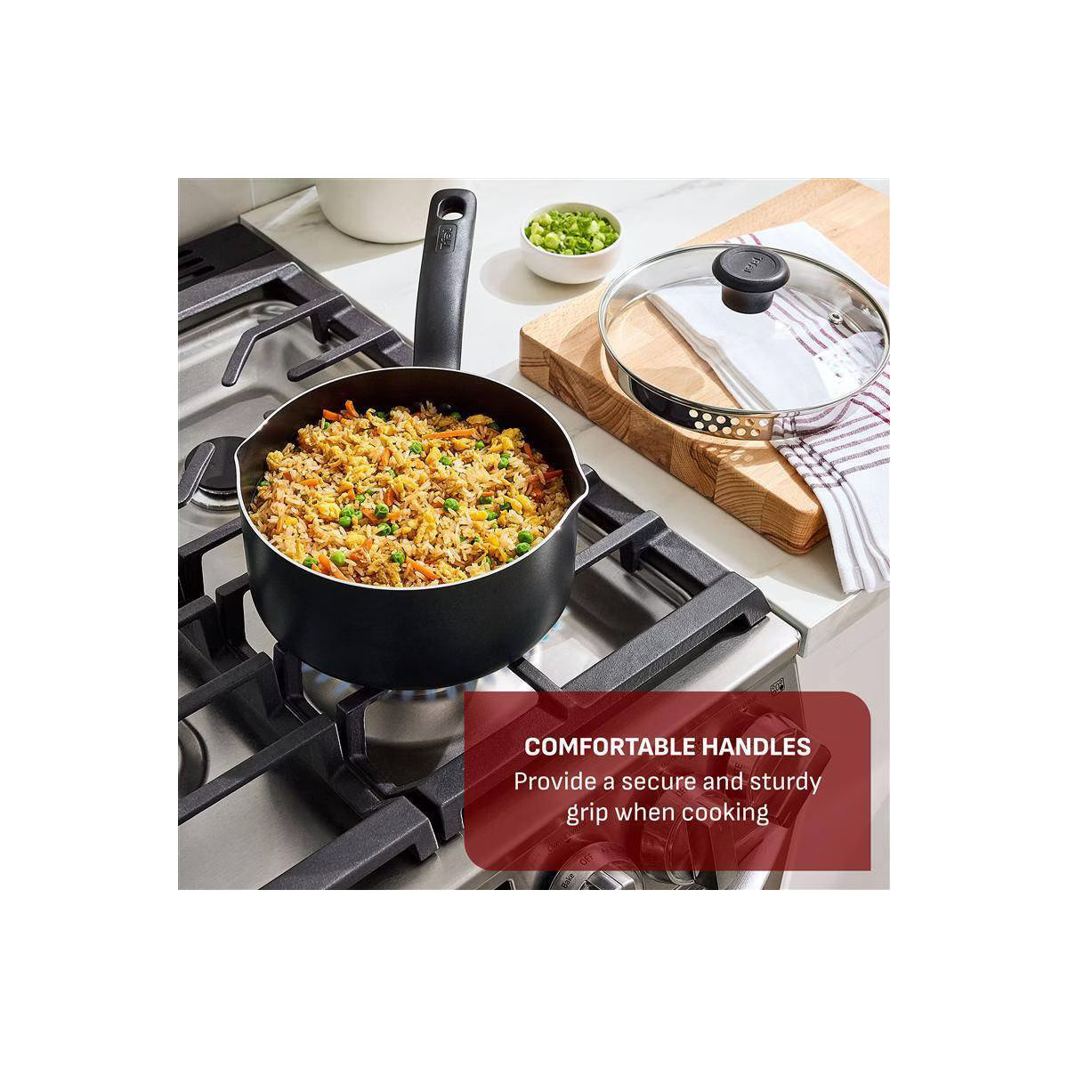 Griddle Pan – Simply Cook 10.25" Nonstick Square Grill Pan – Black