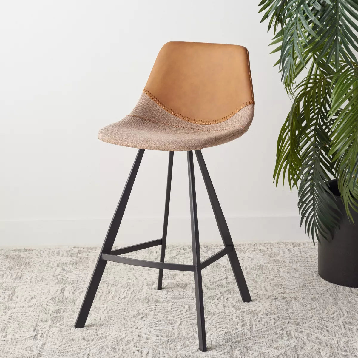 Granger Counter Stool - BST3013 - Cognac
