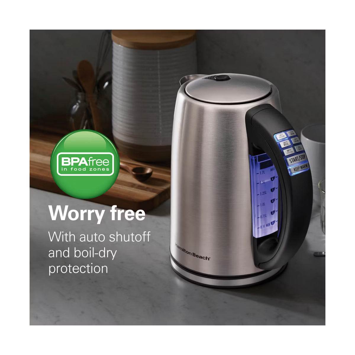 Beach 1.7L Digital Kettle 41031