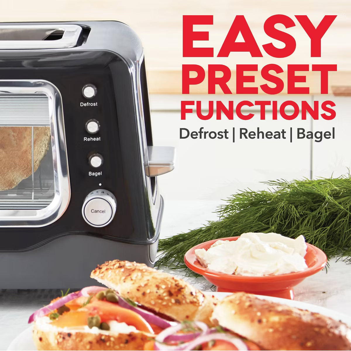 Toaster – View Toaster – Black