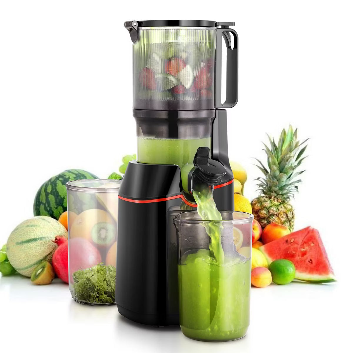 Juicer – 160W Pure Motor, Reverse Function – Black