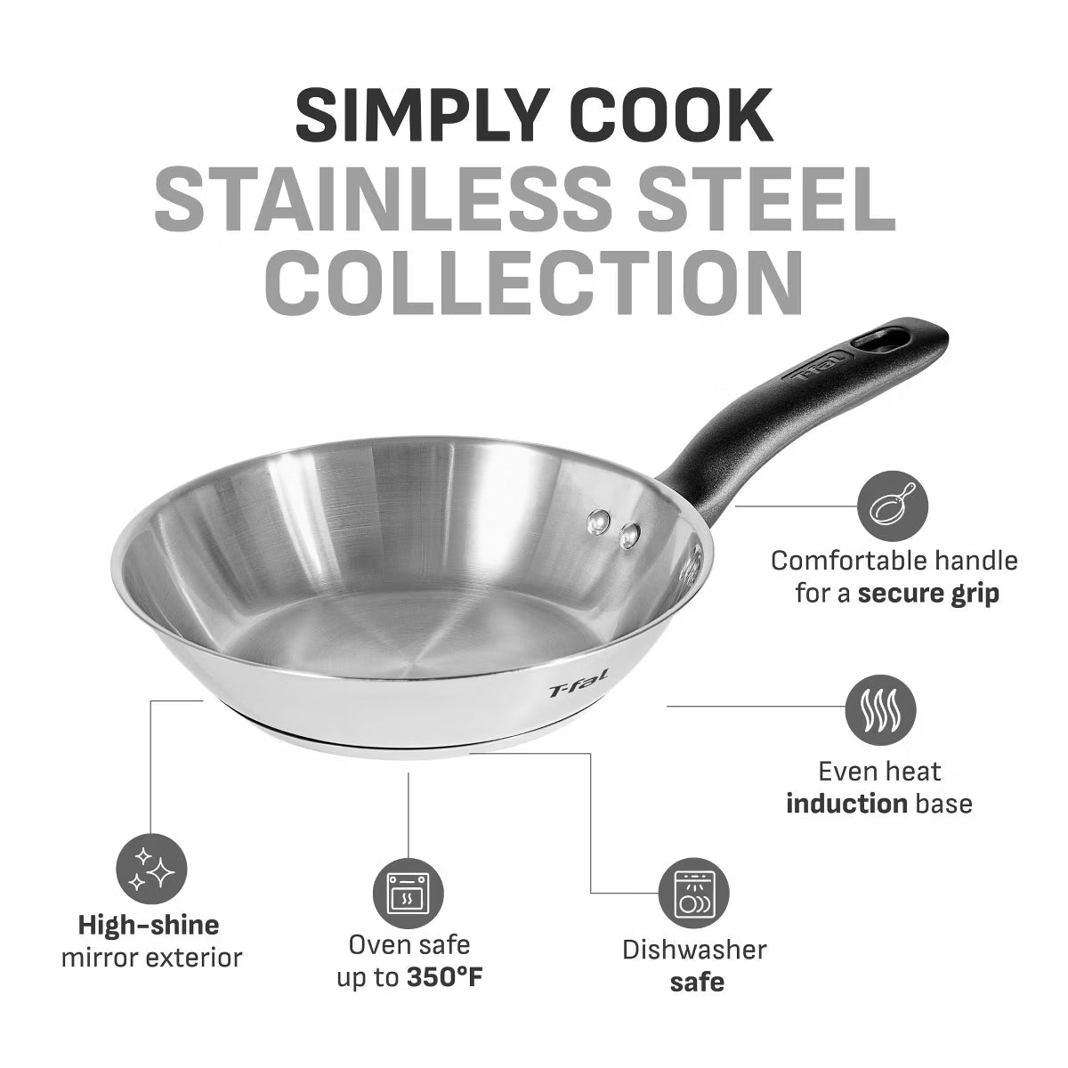 Cookware Set – Simply Cook 16pc Cookware Set – Silver