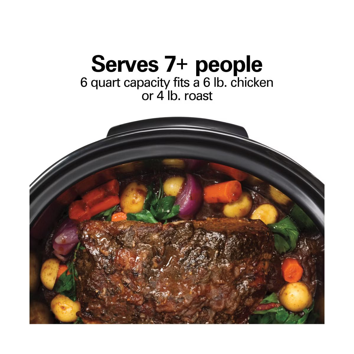 Slow Cooker – 6Qt Probe Slowcooker 33768 – Gray