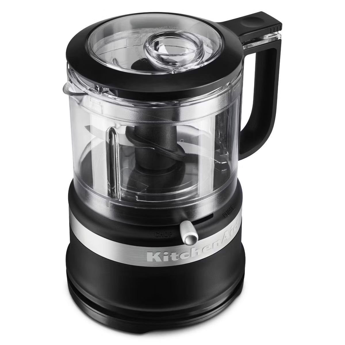 Food Processor – 2 Speeds Blades, Dishwasher-Safe Parts, 240 Watts – Black