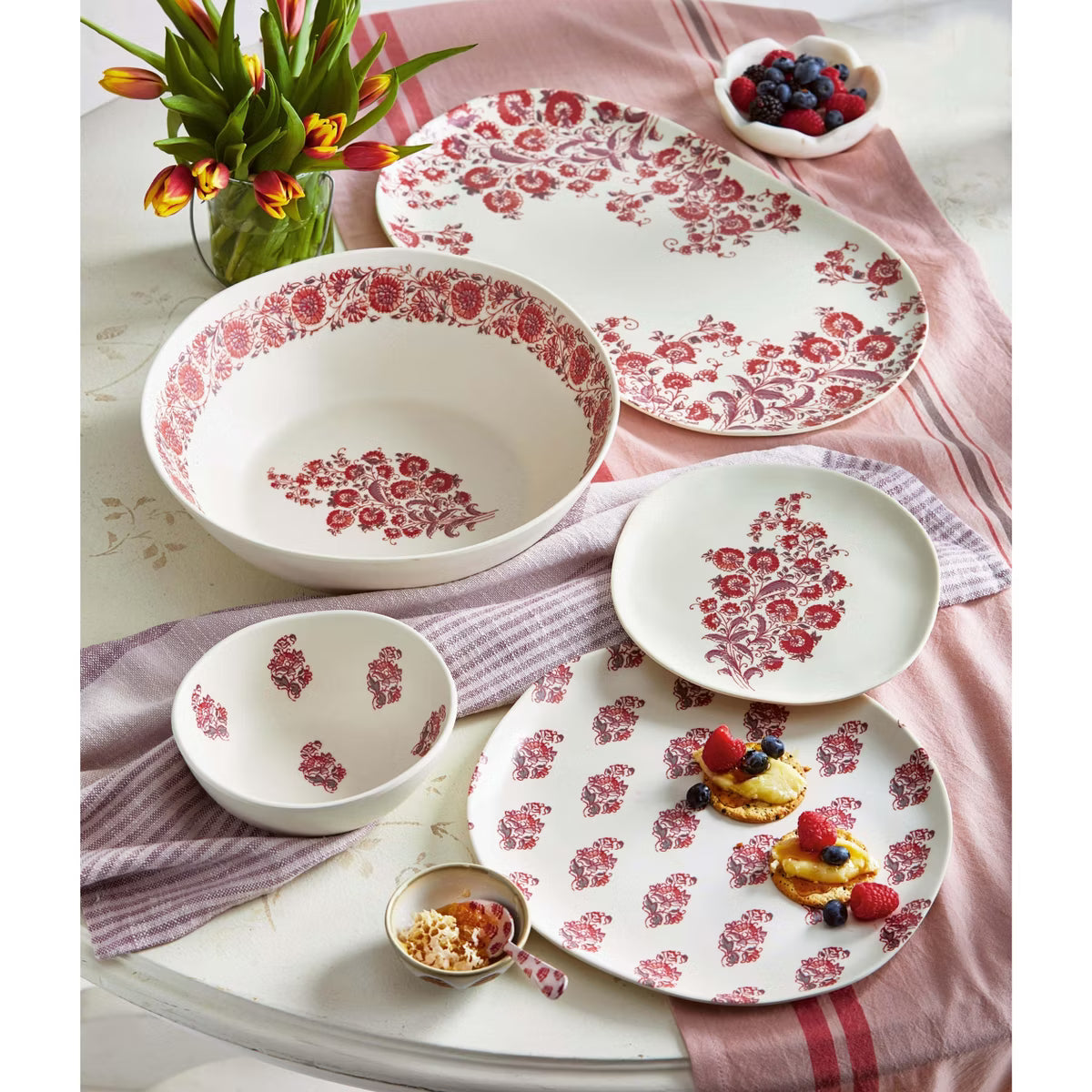 Dinner Plate – Culinvaro Tag Jasmine Melamine Dinner Plate