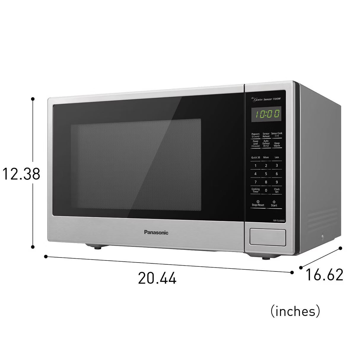 Microwave Oven – 1.3 Countertop Microwave Oven – Silver
