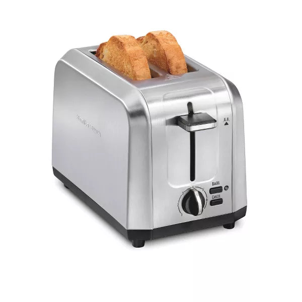 Toaster – 2 Slice Toaster - : Bagel & Bread Toaster, High – Silver
